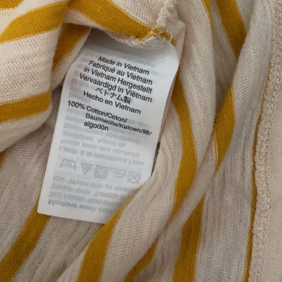 Madewell Large Stripped Tank top - Picture 3 of 5